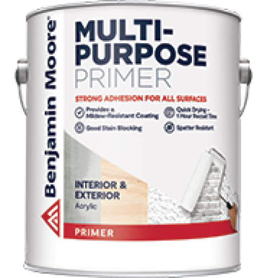 Benjamin Moore Multi-Purpose Primer 067, white, gallon container